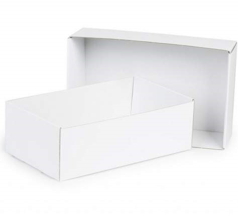Pudełko białe na buty 30 x 18 x 10 cm